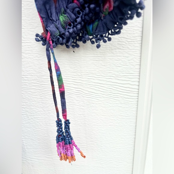 🌟Weekend Sale Only!🌟 Farm Rio Ikat Dyed Hearts Mini Dress - Picture 8 of 10